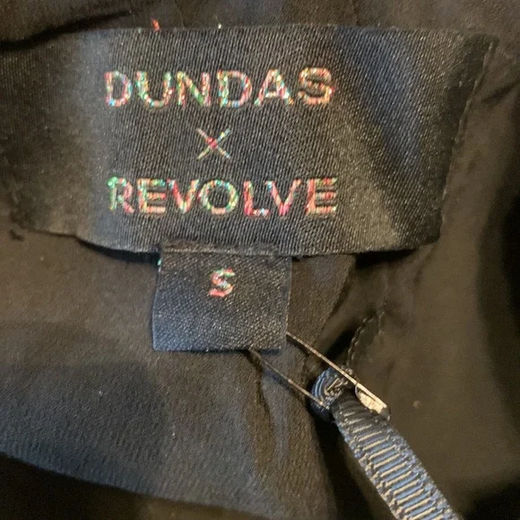 DUNDAS x REVOLVE Nova Embellished Mini Dress in Black & Silver